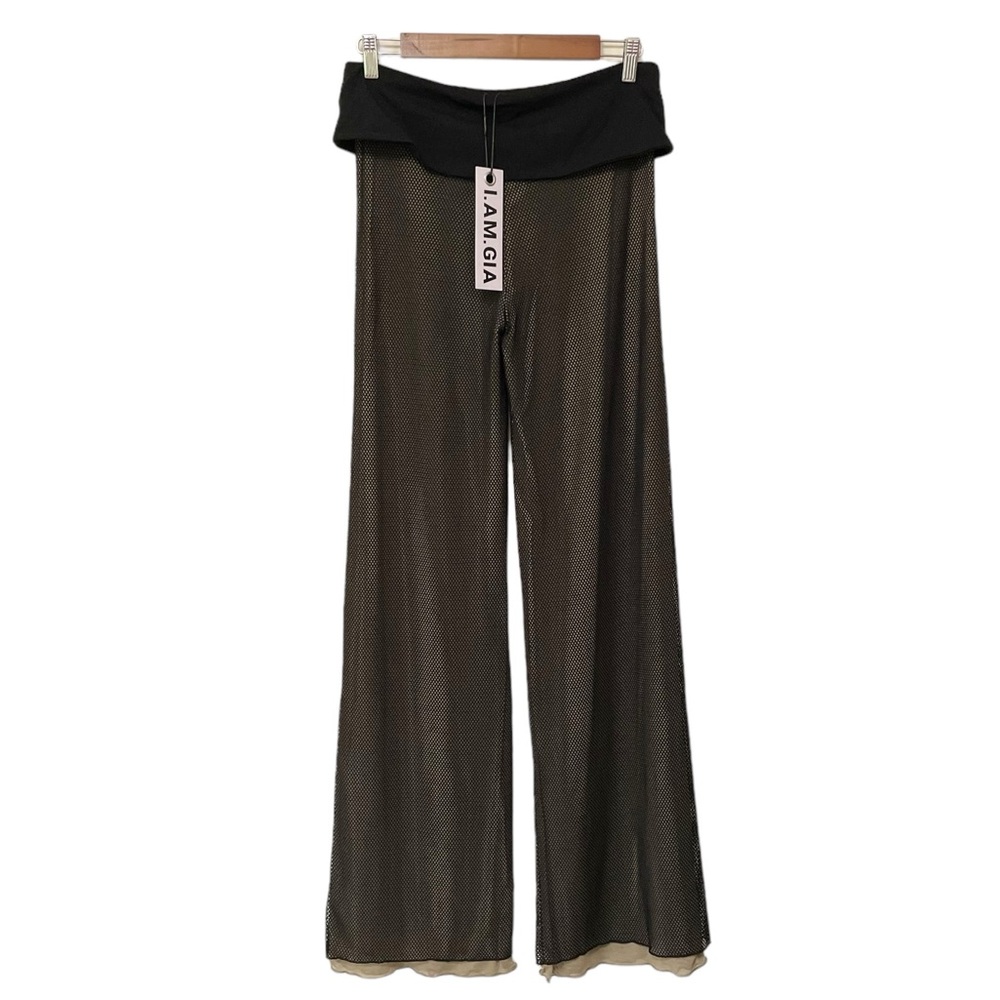 I.AM.GIA | NWT Kyari Mesh Pants in Black, Size Medium - Picture 9 of 13
